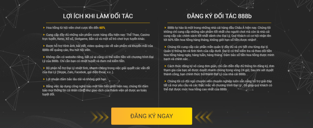 Chính sách đại lý agsv388